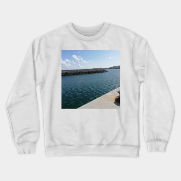 An irish harbour (bal harbour, coffs harbour, coffs harbour map, cole harbour, teelogic, i love coffs harbour, coffs harbour australia, seaham harbour uk) Crewneck Sweatshirt by Thepurplepig